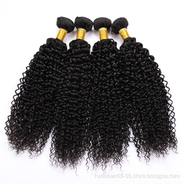 Afro Kinky Curl Sew in Hair Weave Wholesale Kinky Curly Malaysian Remy Hair Hair WEAVING Body Wave Machine Double Weft >=25%